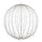 Northlight 30" LED Lighted 3D Christmas Hanging Ball Decoration – Warm White Lights